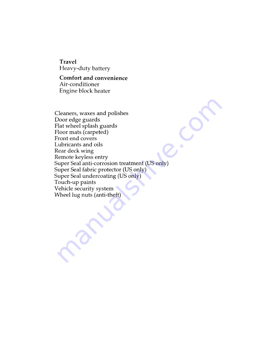 Ford Probe Owner'S Manual Download Page 195