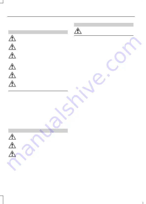 Ford RANGER Owner'S Manual Download Page 166