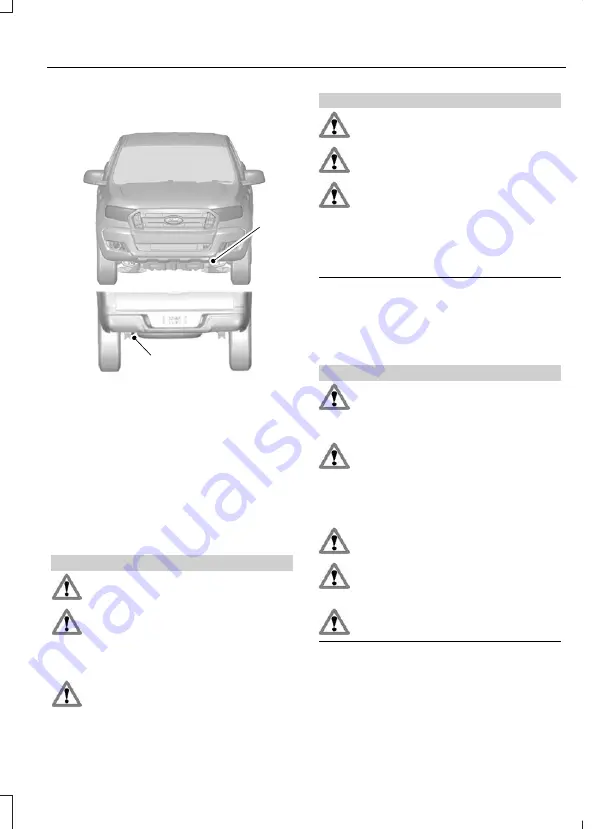 Ford RANGER Owner'S Manual Download Page 177