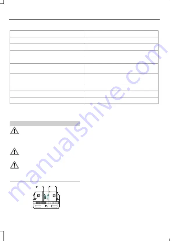 Ford RANGER Owner'S Manual Download Page 230