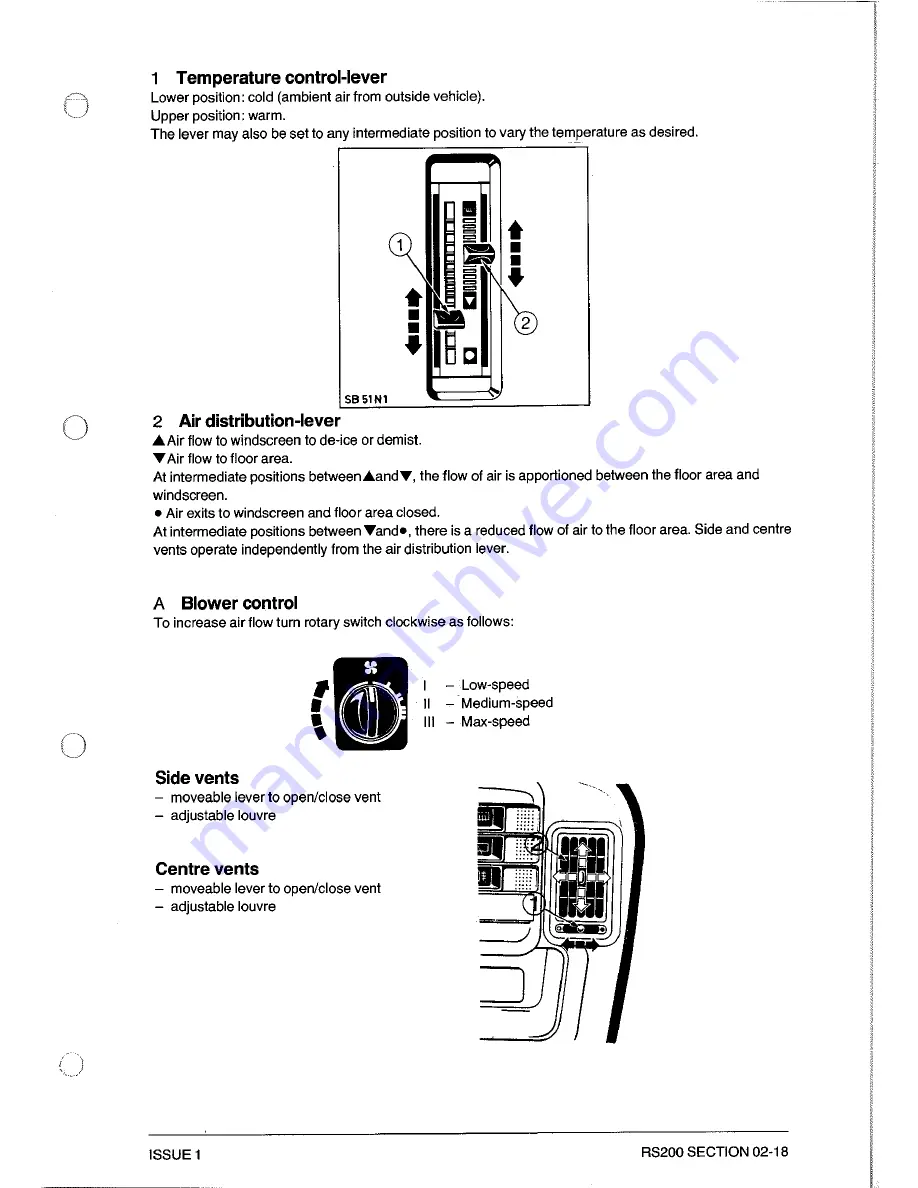 Ford RS200 Owner'S Manual Download Page 53