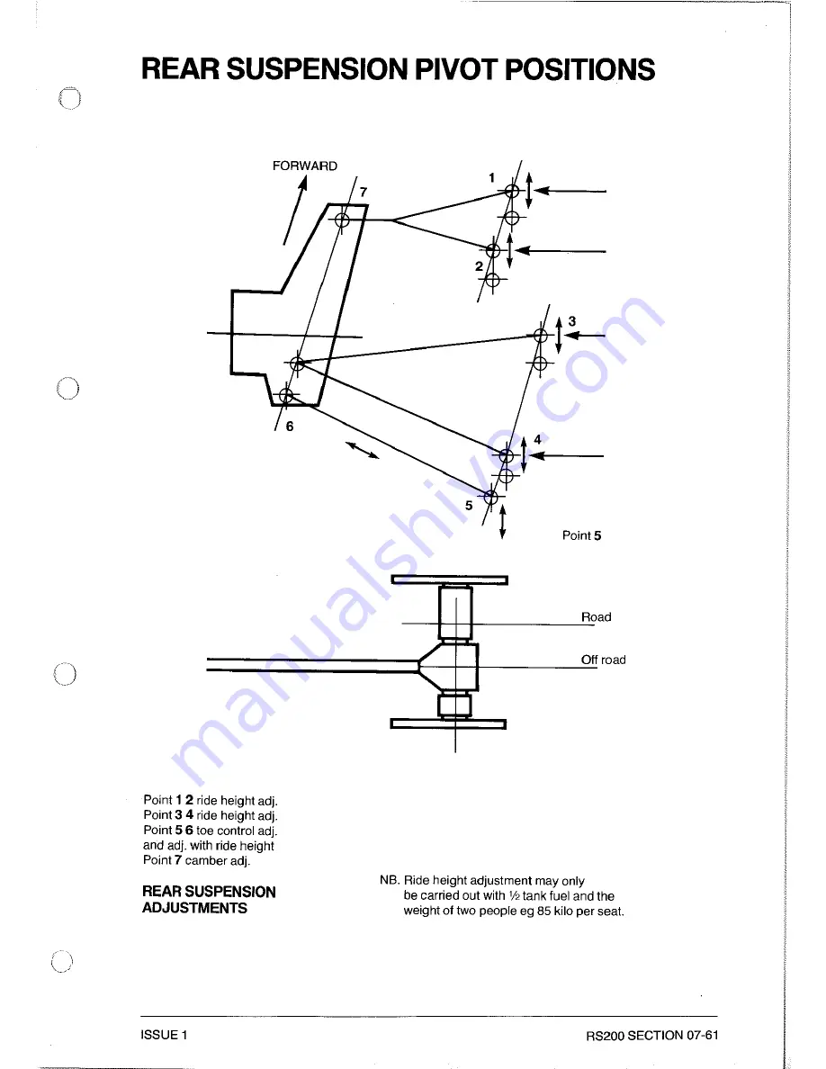 Ford RS200 Owner'S Manual Download Page 187