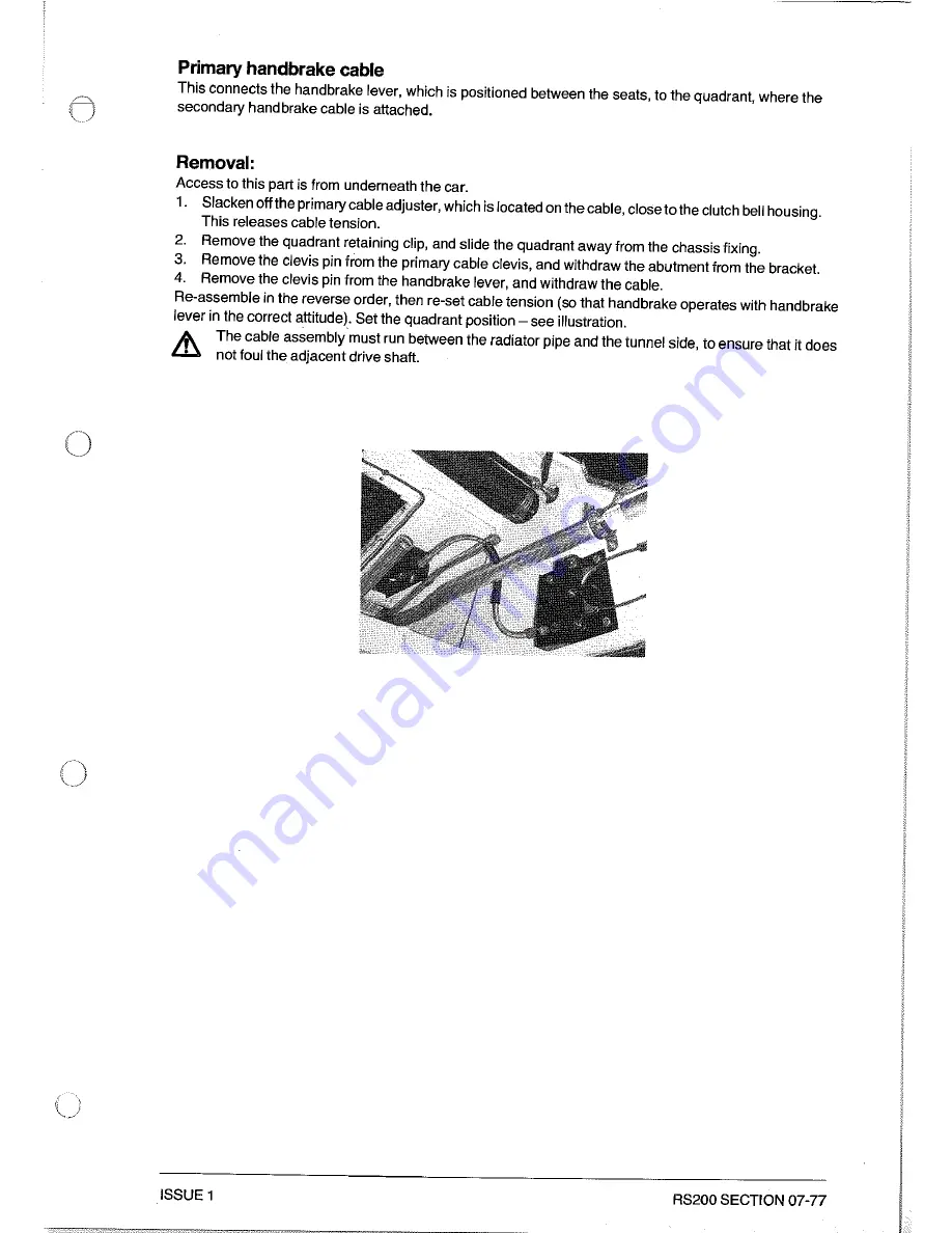 Ford RS200 Owner'S Manual Download Page 203