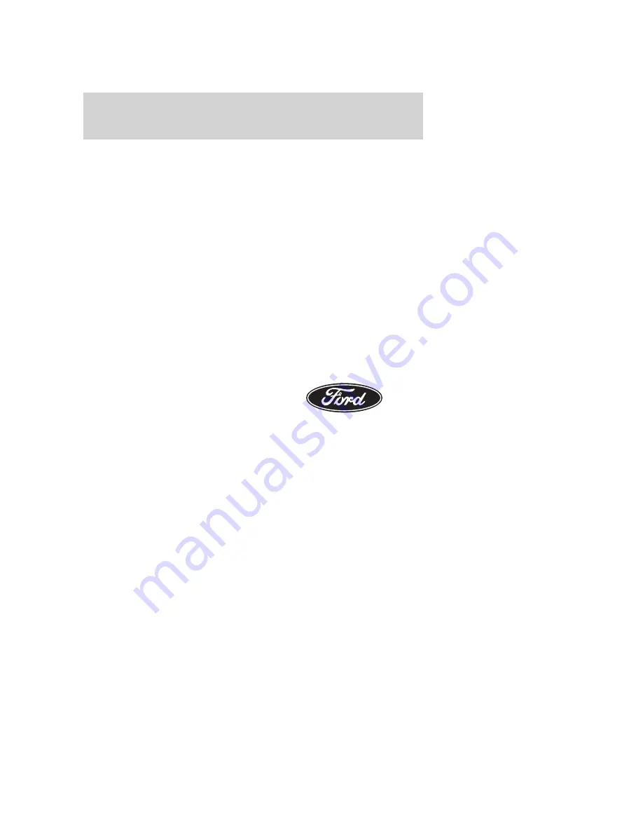 Ford Taurus 2006 Owner'S Manual Download Page 182