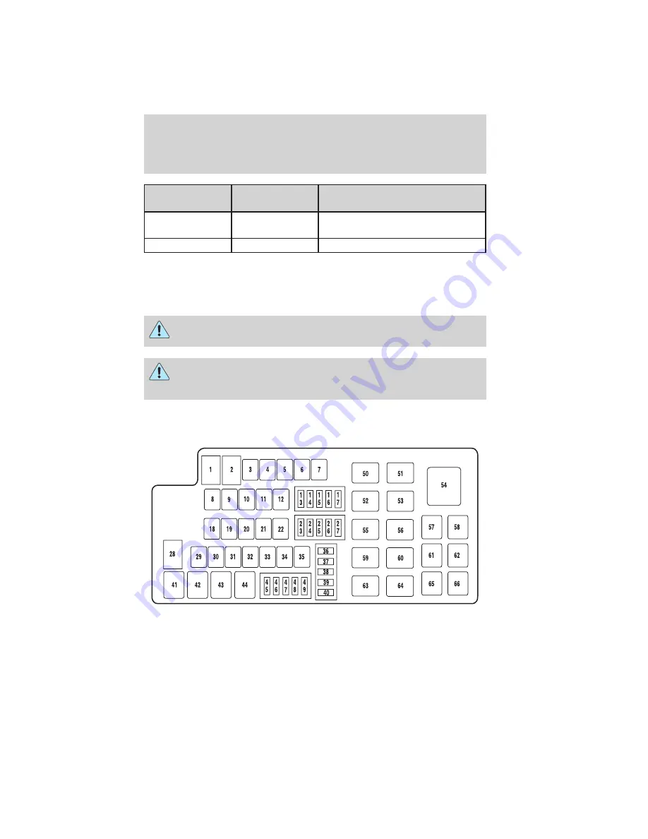 Ford Taurus 2010 Owner'S Manual Download Page 291