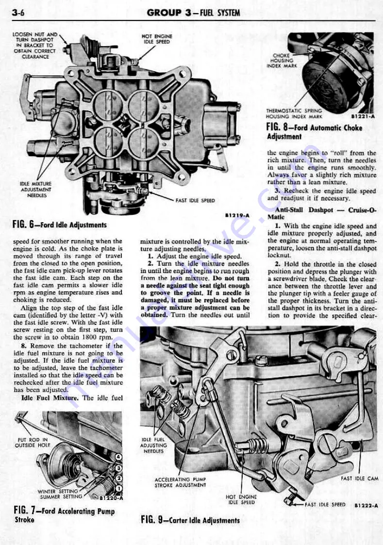 Ford THUNDERBIRD 1960 Shop Manual Download Page 93