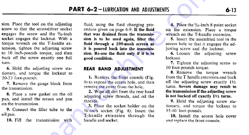 Ford THUNDERBIRD 1960 Shop Manual Download Page 164