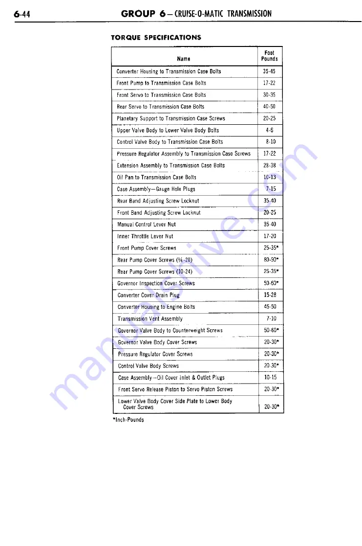 Ford THUNDERBIRD 1960 Shop Manual Download Page 195