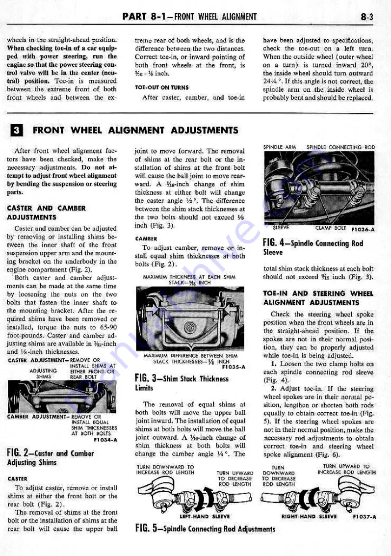 Ford THUNDERBIRD 1960 Shop Manual Download Page 212