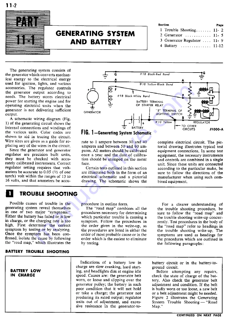 Ford THUNDERBIRD 1960 Shop Manual Download Page 271