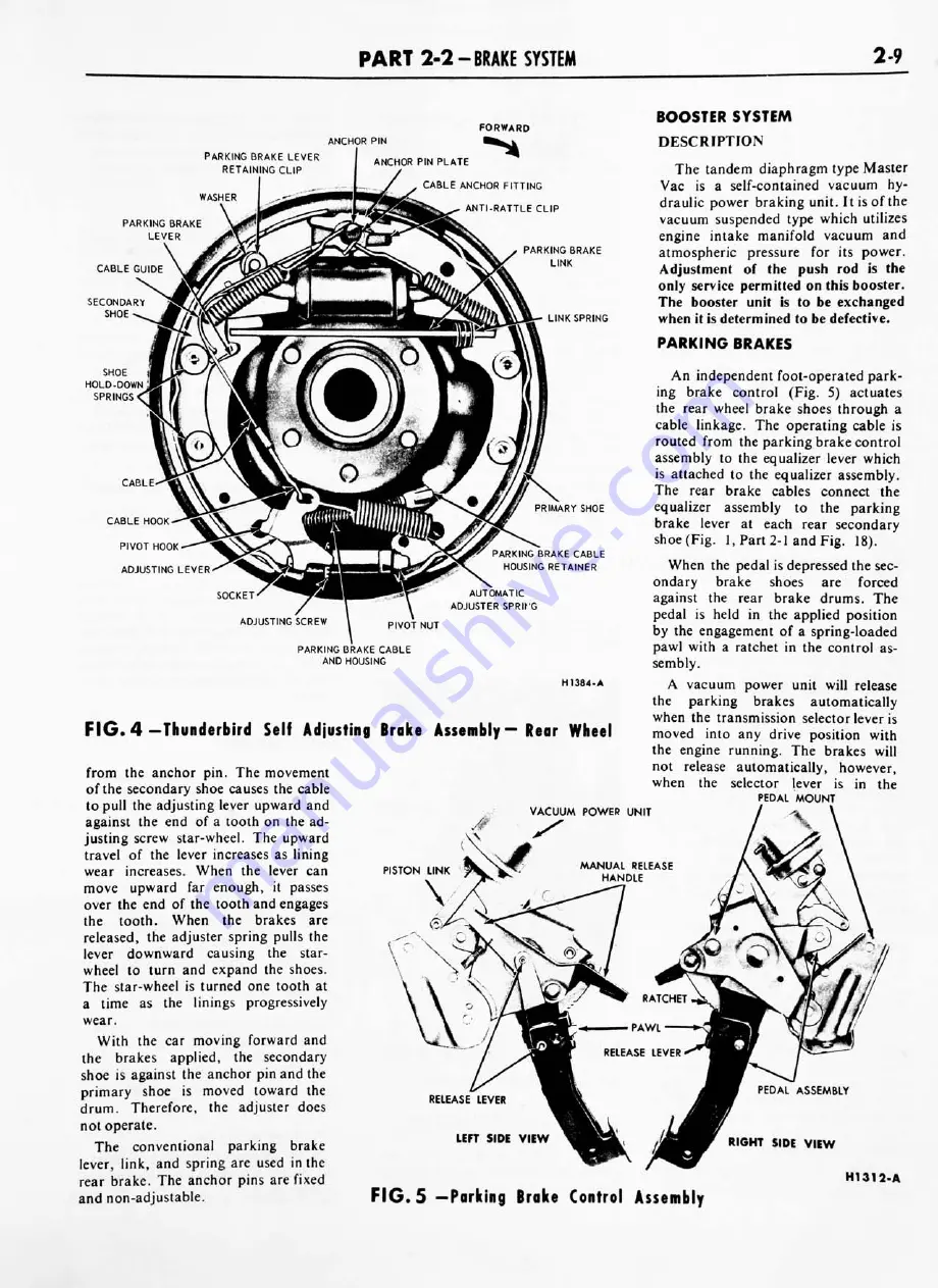 Ford Thunderbird 1966 Shop Manual Download Page 16