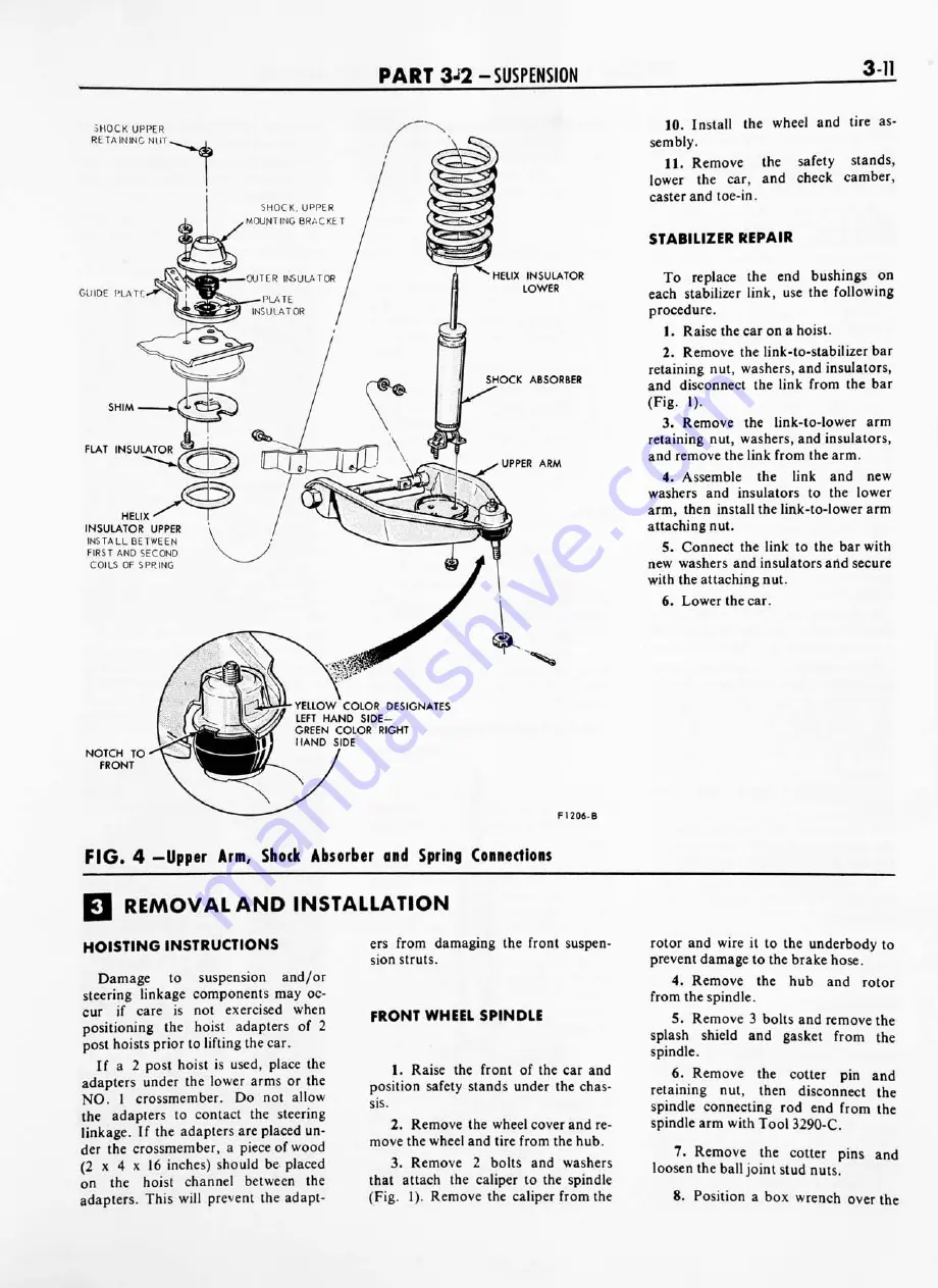 Ford Thunderbird 1966 Shop Manual Download Page 41