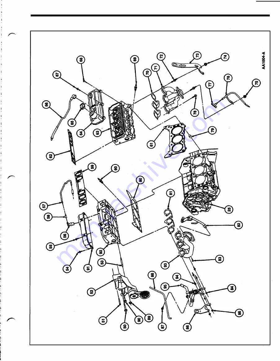 Ford Thunderbird Manual Download Page 44