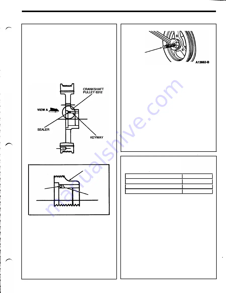 Ford Thunderbird Manual Download Page 126