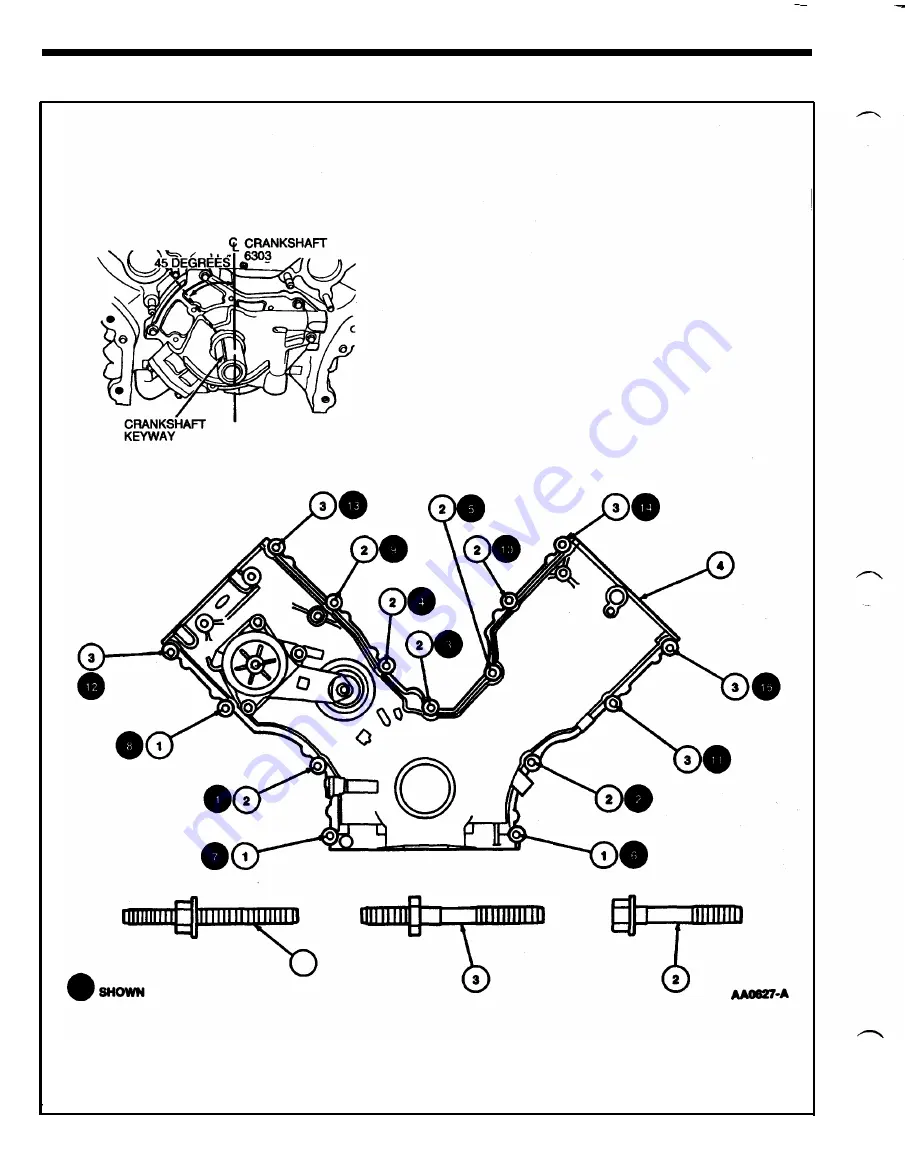 Ford Thunderbird Manual Download Page 197