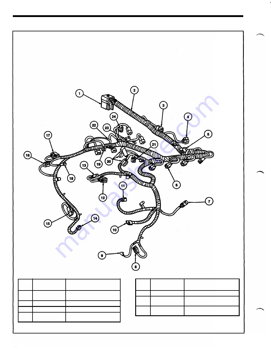 Ford Thunderbird Manual Download Page 201