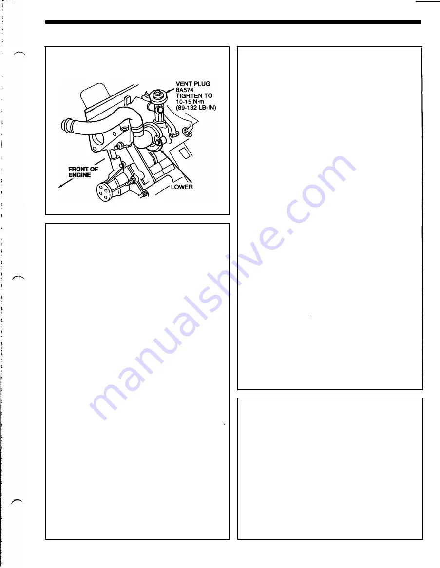 Ford Thunderbird Manual Download Page 232