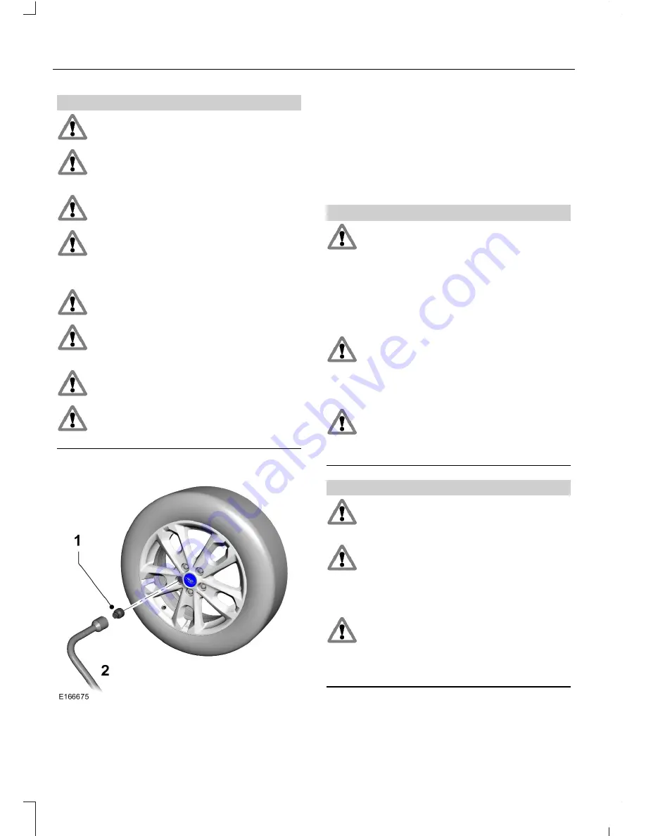 Ford TOURNEO CONNECT 2015 Owner'S Manual Download Page 198