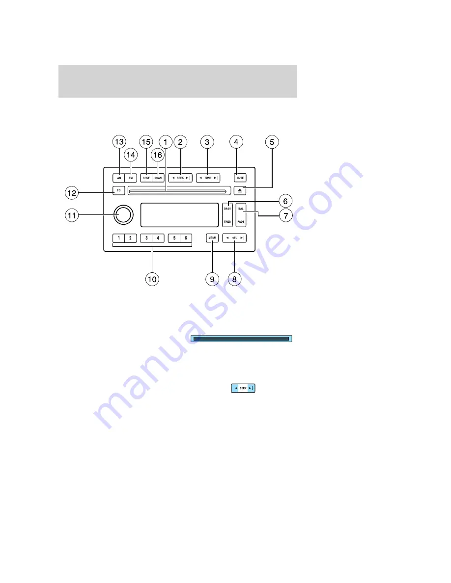 Ford Town Car 2006 Owner'S Manual Download Page 16