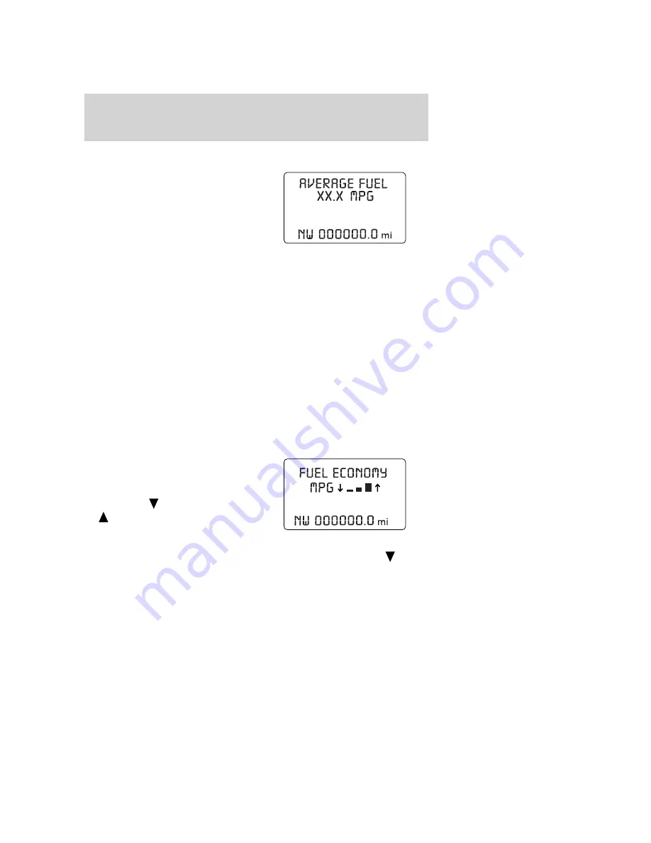 Ford Town Car 2006 Owner'S Manual Download Page 126