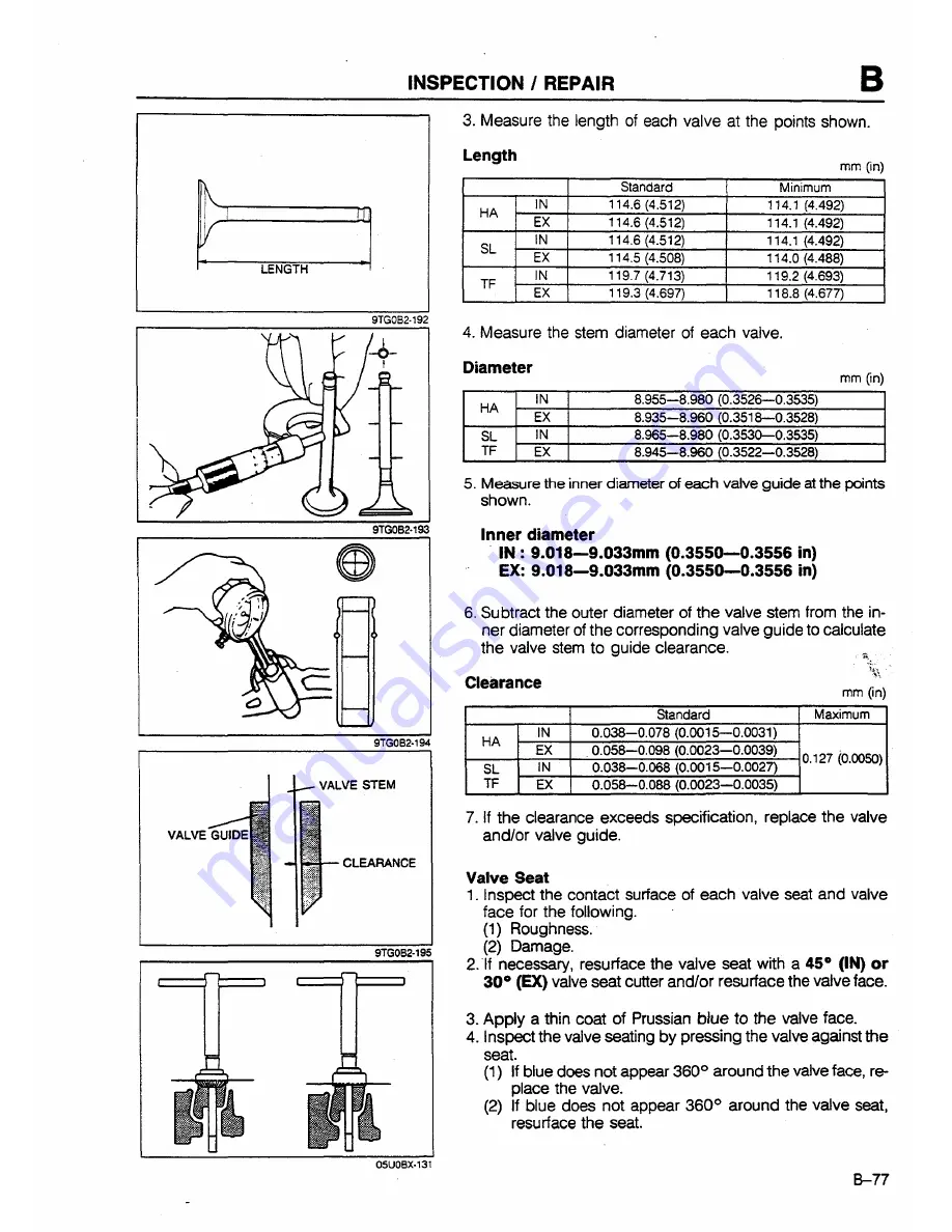 Ford TRADER Workshop Manual Download Page 121