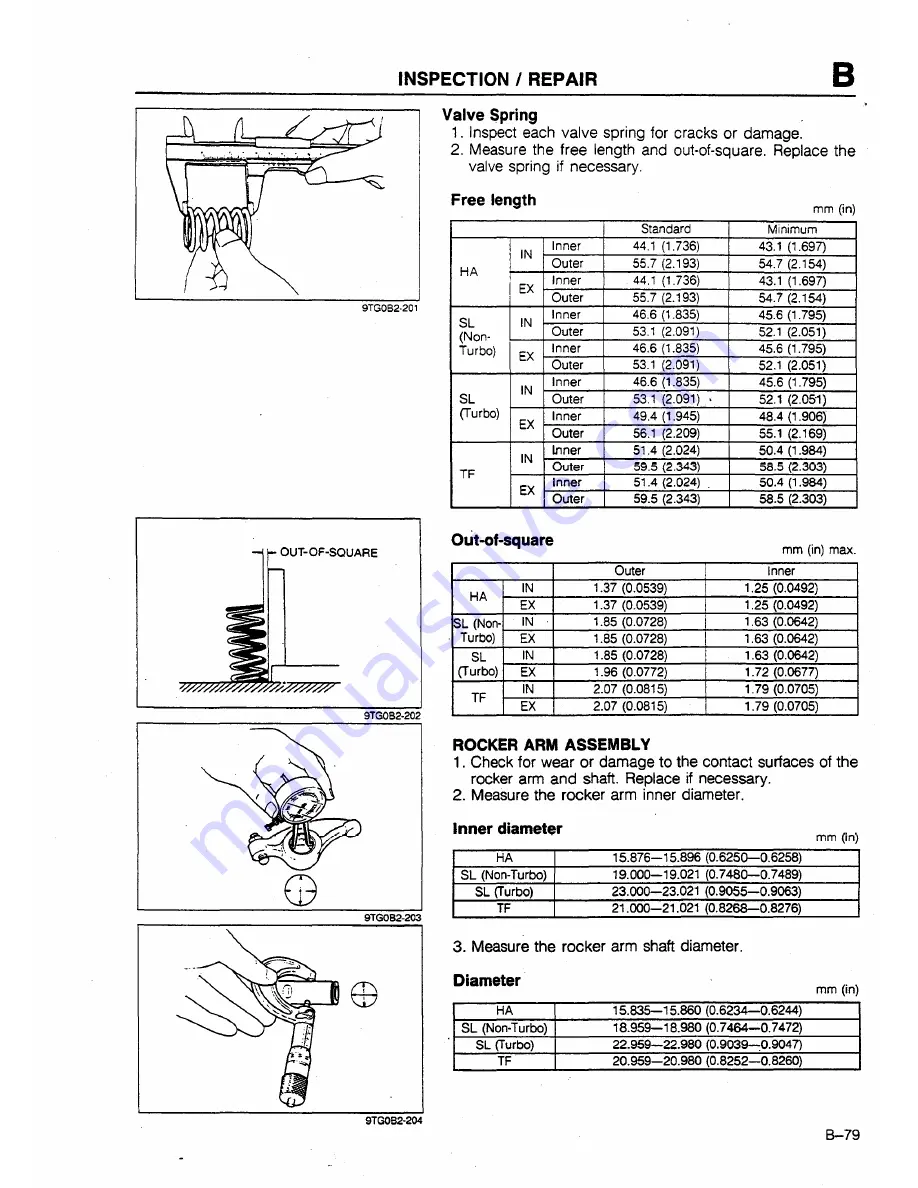 Ford TRADER Workshop Manual Download Page 123