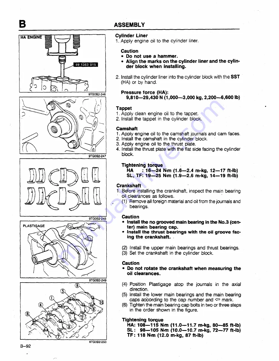 Ford TRADER Workshop Manual Download Page 136