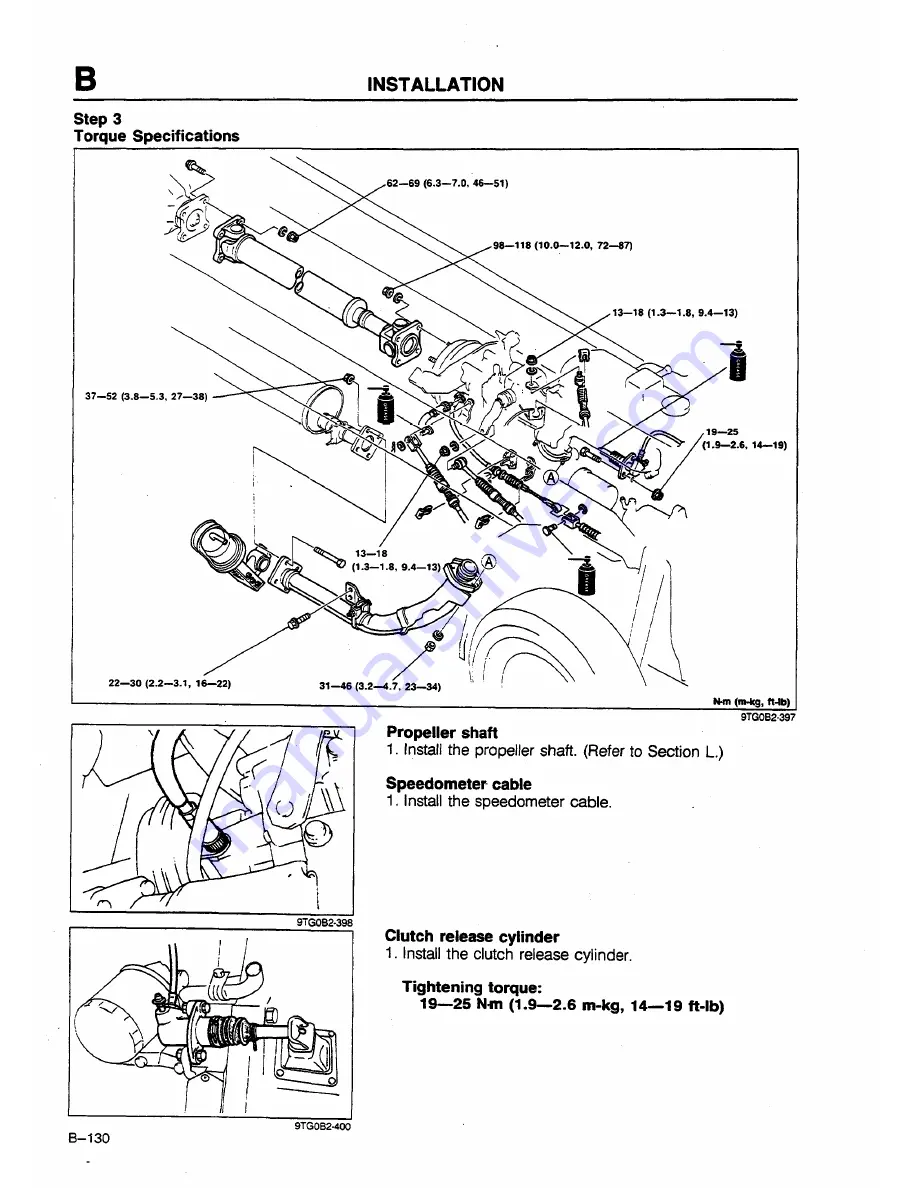 Ford TRADER Workshop Manual Download Page 174