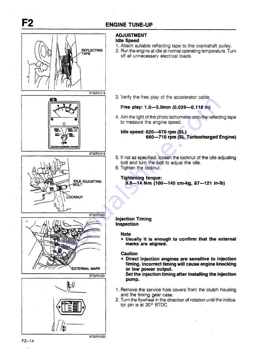 Ford TRADER Workshop Manual Download Page 264