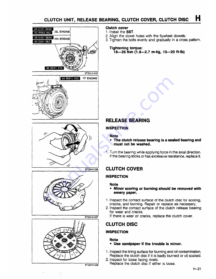 Ford TRADER Workshop Manual Download Page 395