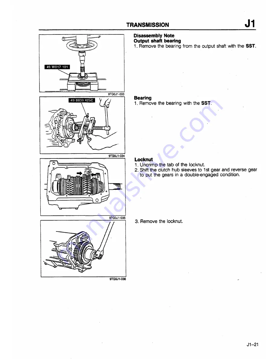 Ford TRADER Workshop Manual Download Page 417