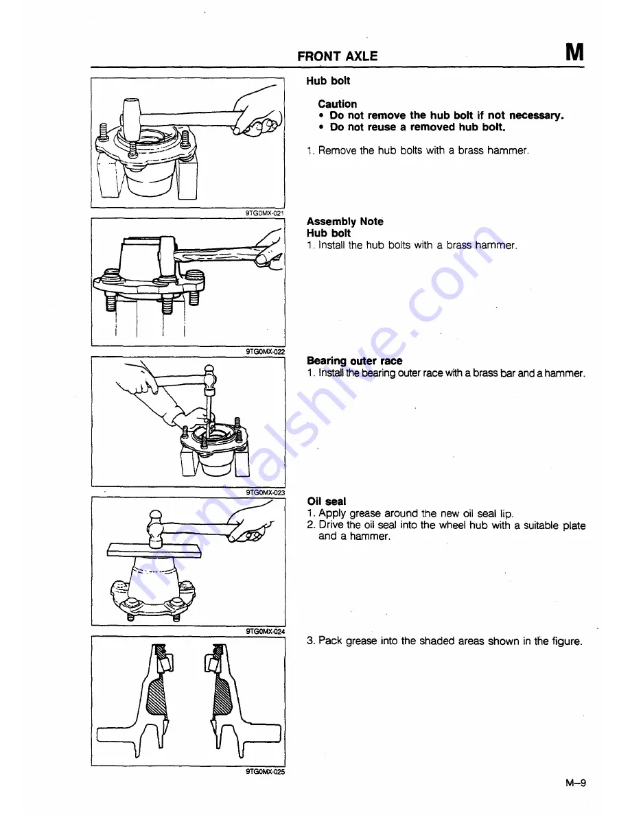 Ford TRADER Workshop Manual Download Page 514