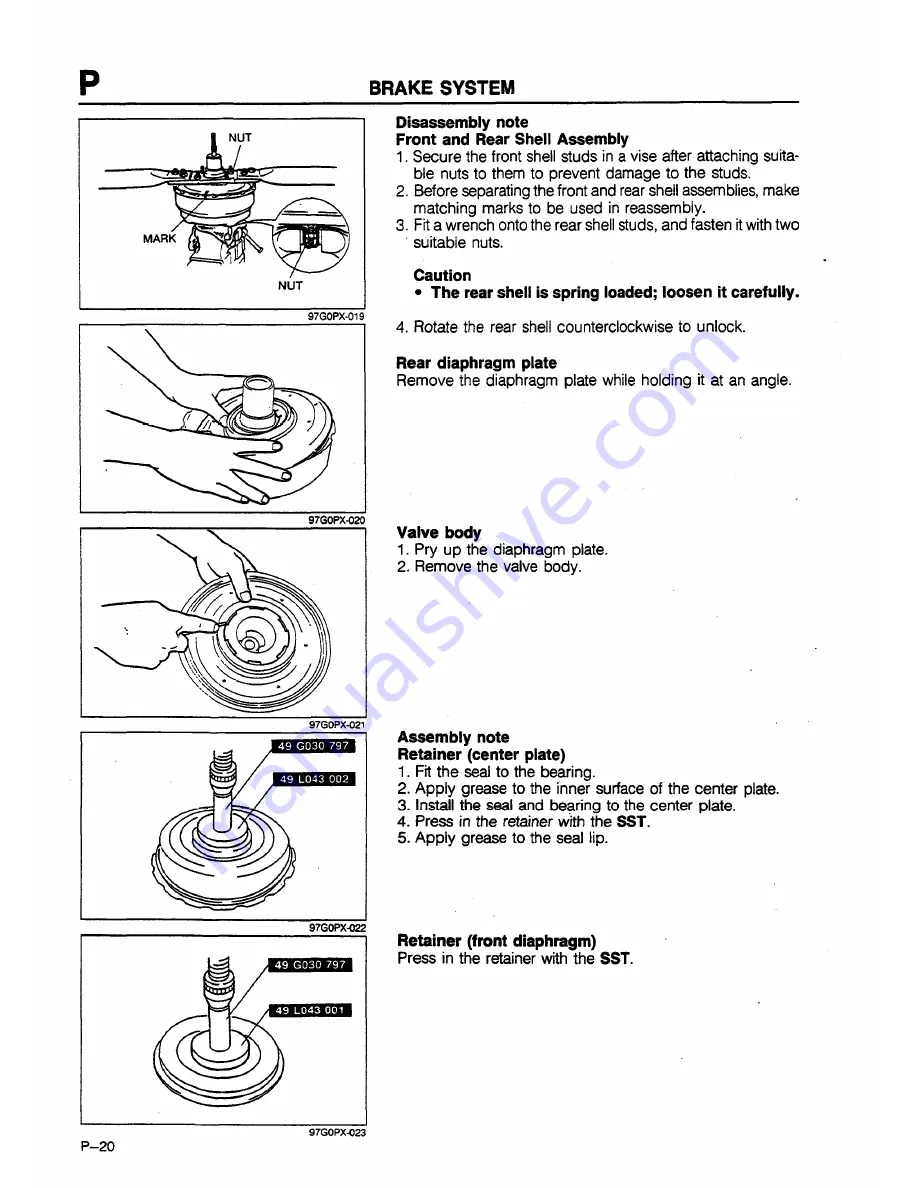 Ford TRADER Workshop Manual Download Page 612