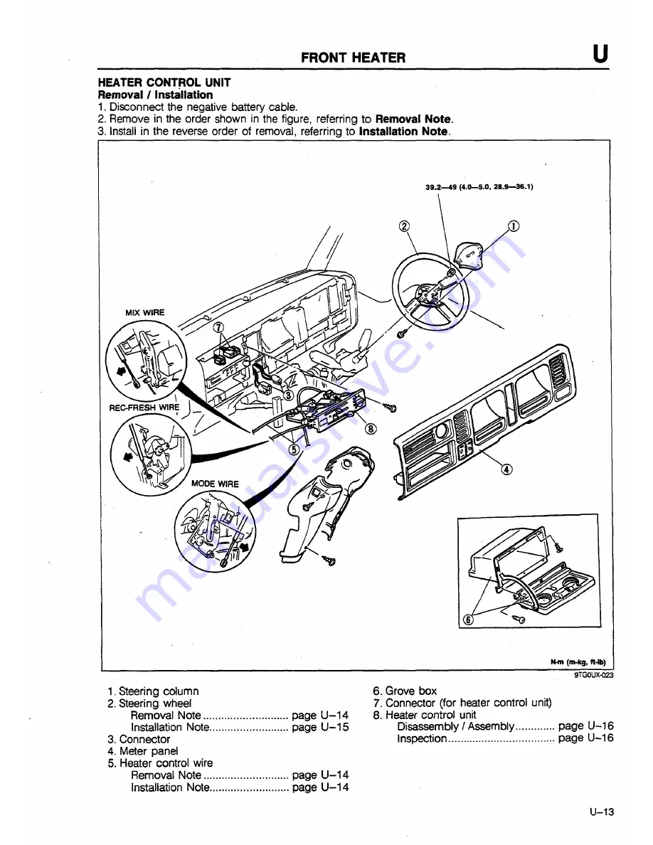 Ford TRADER Workshop Manual Download Page 841