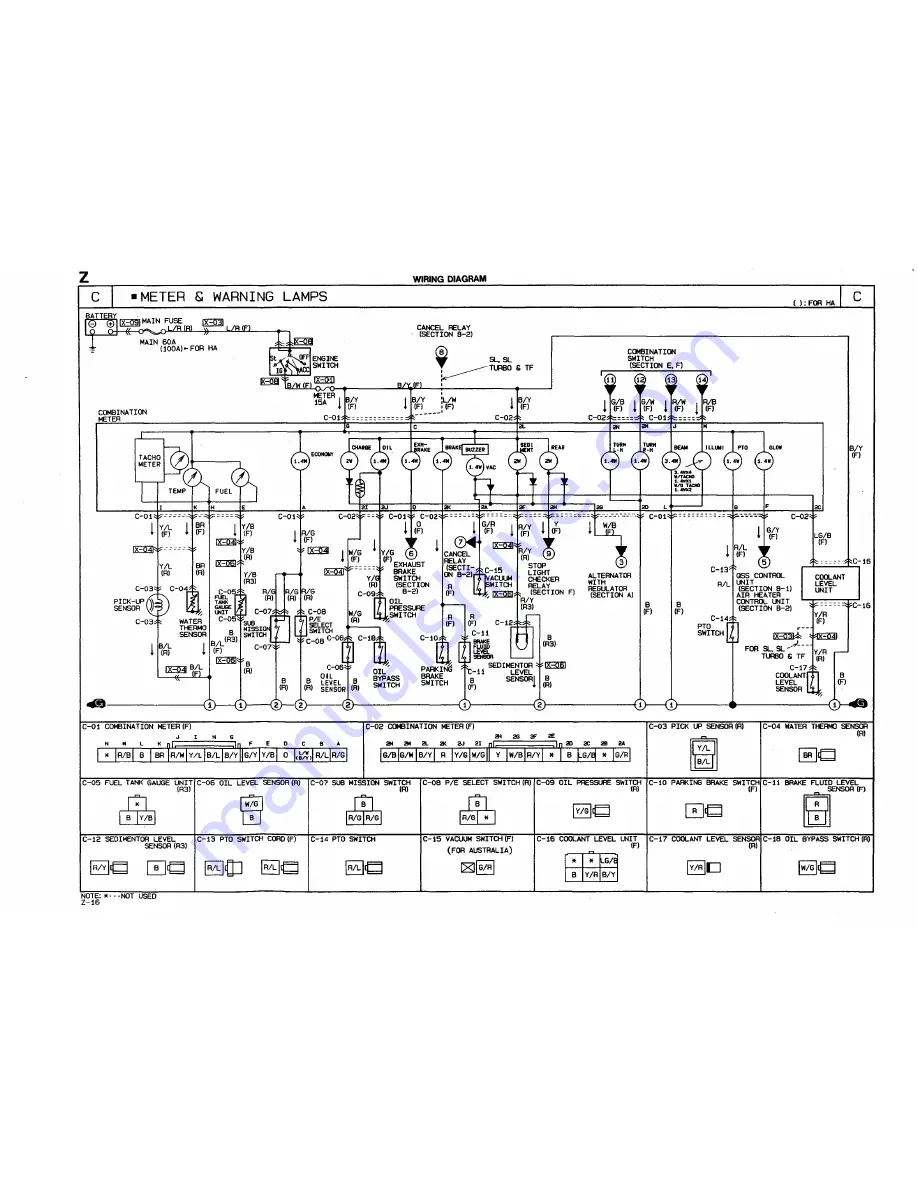 Ford TRADER Workshop Manual Download Page 892