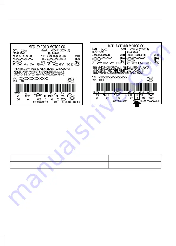 Ford TRANSIT 2018 Owner'S Manual Download Page 309