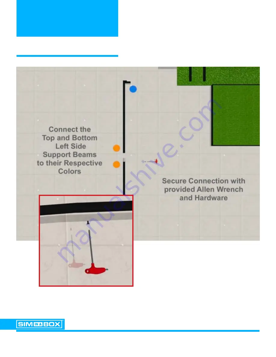 Foresight Sports SIM IN A BOX Albatross extension kit Скачать руководство пользователя страница 8