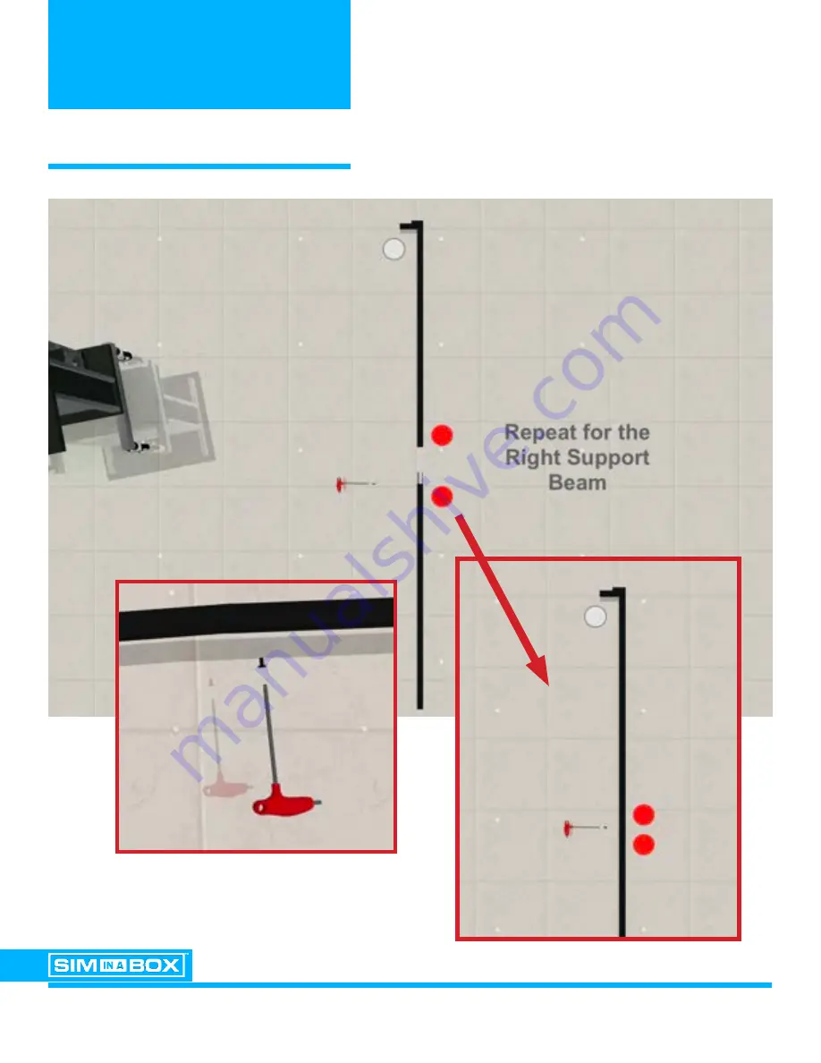 Foresight Sports SIM IN A BOX Albatross extension kit Assembly Instructions Manual Download Page 9