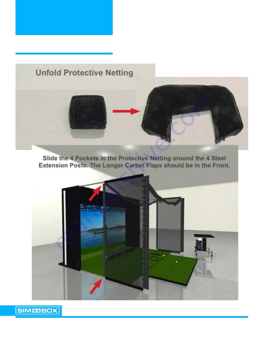 Foresight Sports SIM IN A BOX Albatross extension kit Assembly Instructions Manual Download Page 11