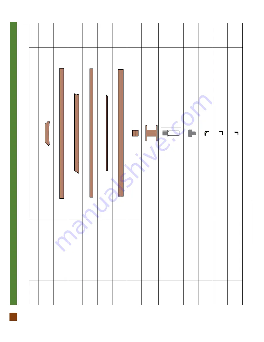 Forever Redwood THE THICK TIMBER TOLEDO WOOD PAVILION Assembly Instructions Manual Download Page 3