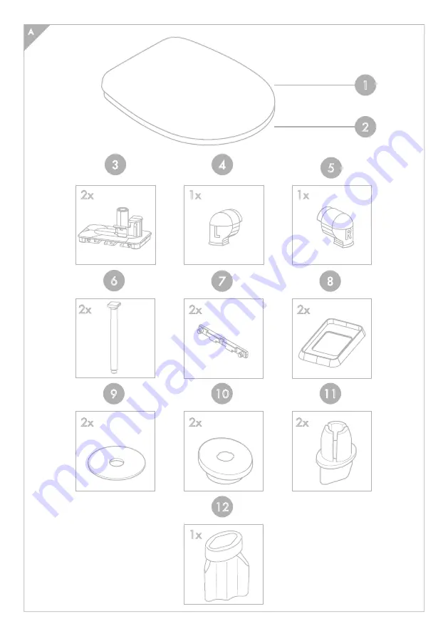 form & style Duroplast WC-Sitz Ronde Скачать руководство пользователя страница 8