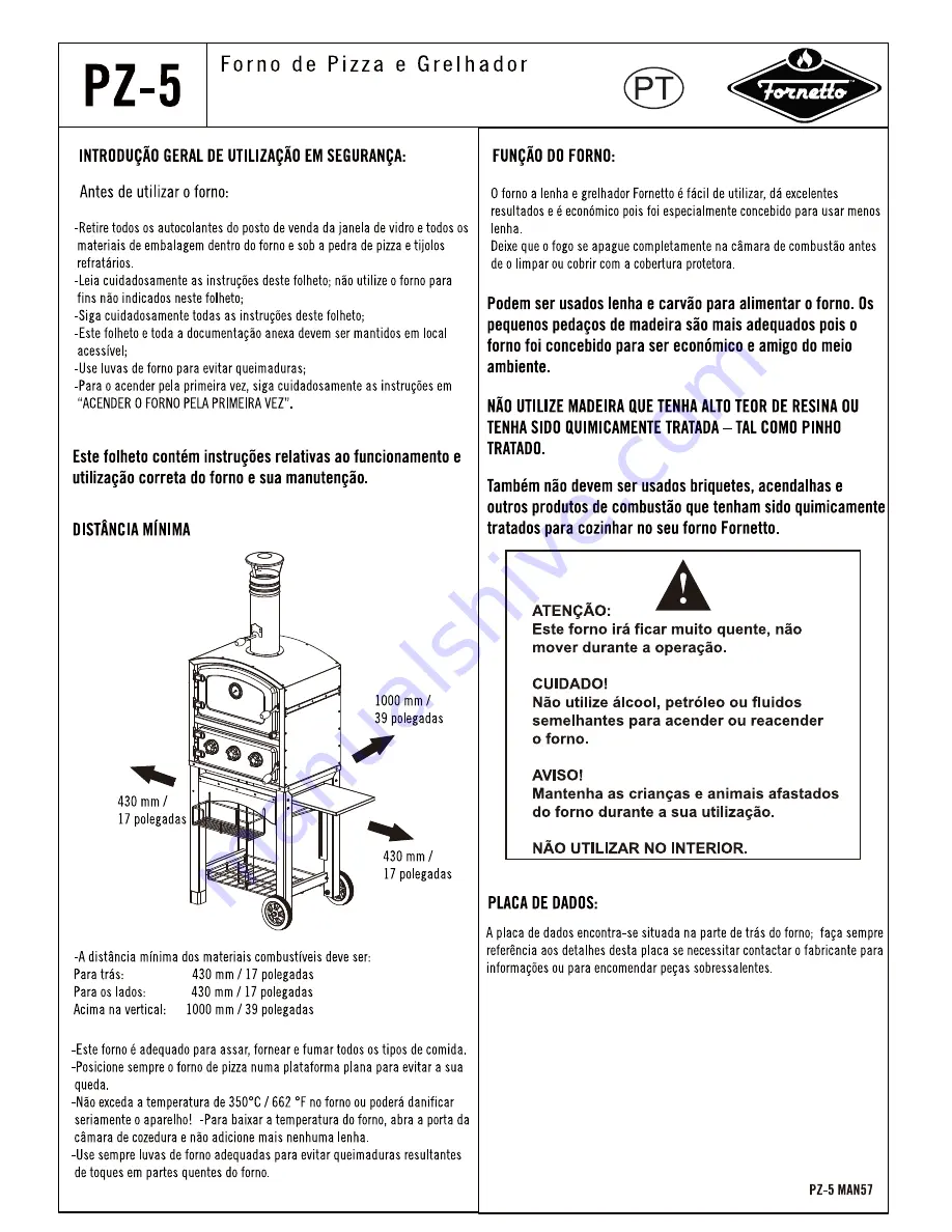 Fornetto PZ-5 Скачать руководство пользователя страница 57