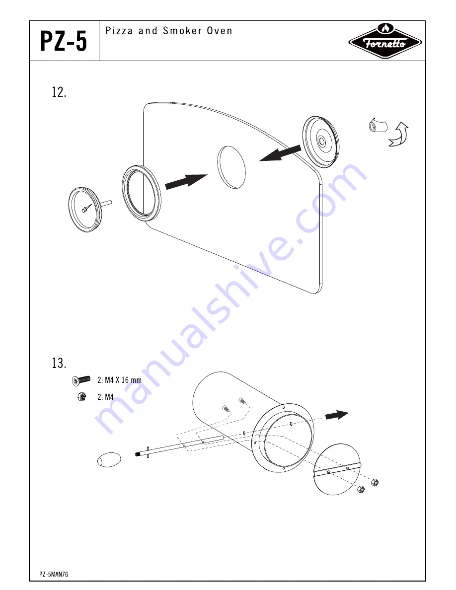 Fornetto PZ-5 Скачать руководство пользователя страница 76