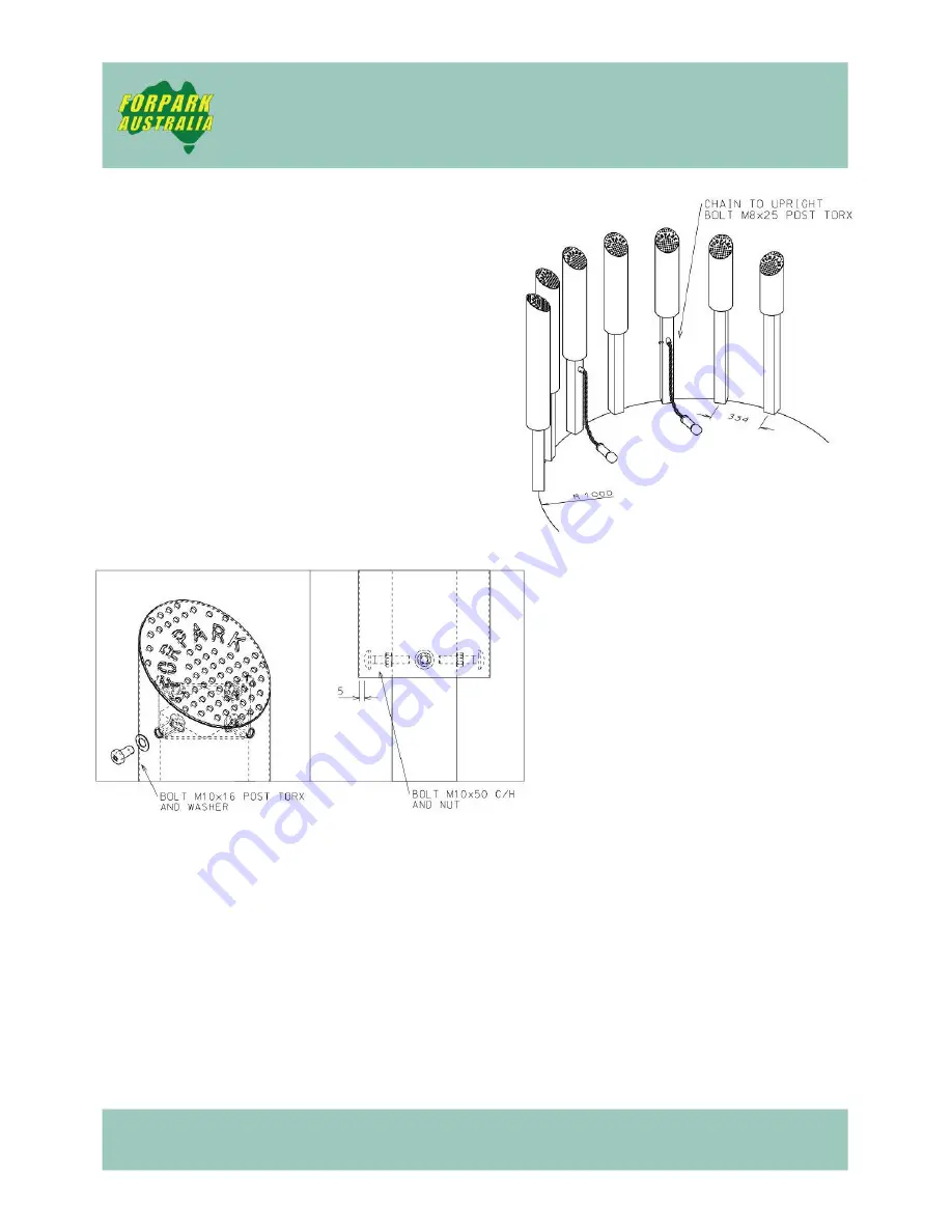 Forpark Australia Backhoe Installation Manual Download Page 22