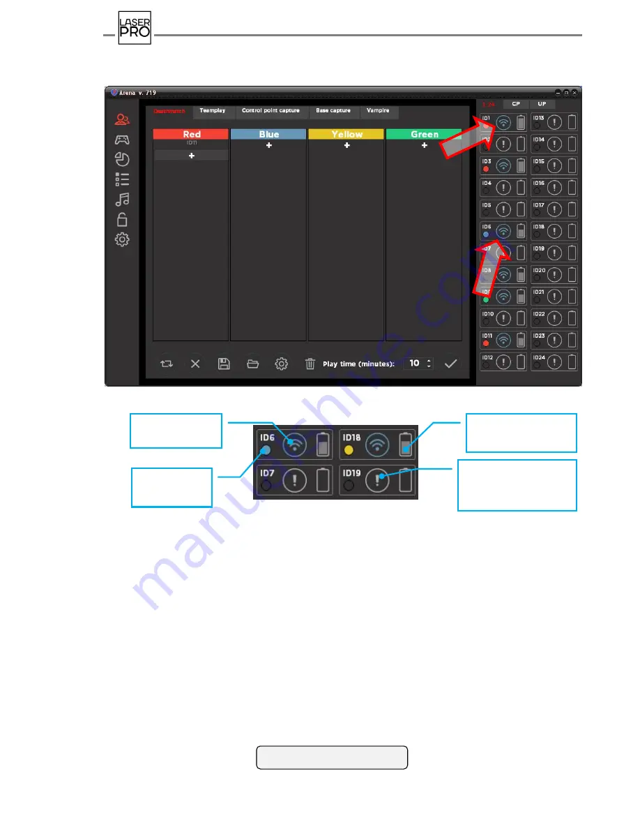 Forpost Arena LaserPro User Manual Download Page 21