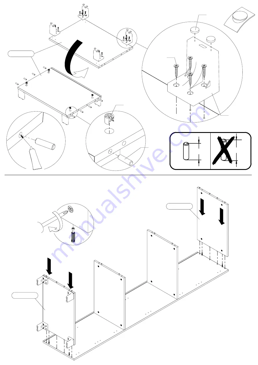 Forte ENJV811 Assembling Instruction Download Page 9