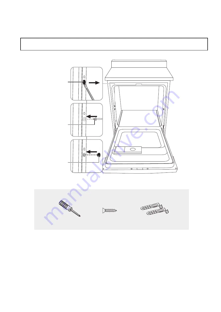 Forte F24DWS650PR Installation Manual Download Page 19