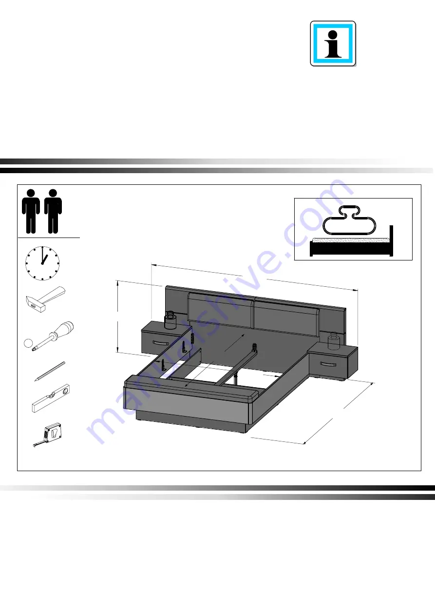 Forte RDNL1611B Assembling Instruction Download Page 1