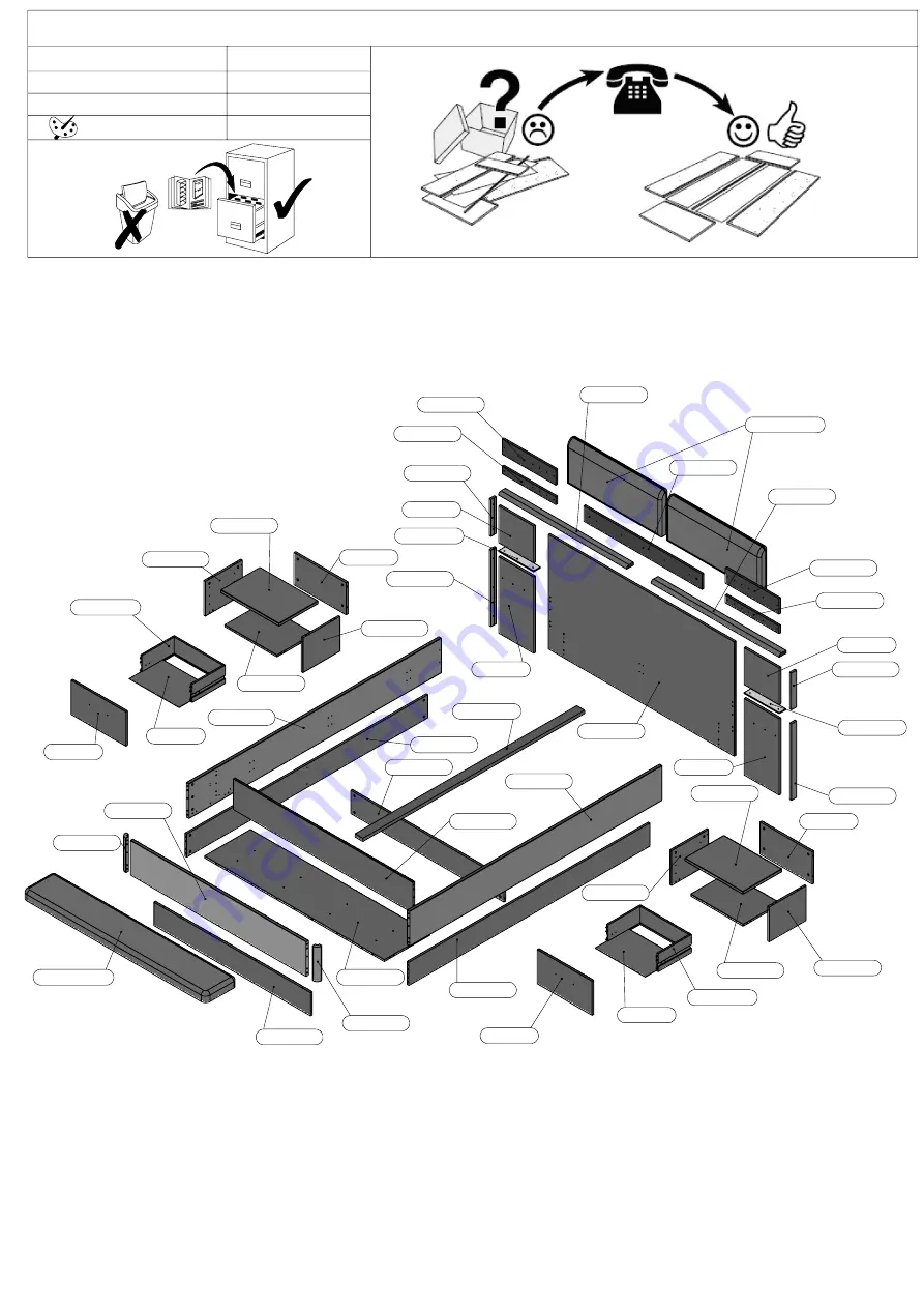 Forte RDNL1611B Assembling Instruction Download Page 4