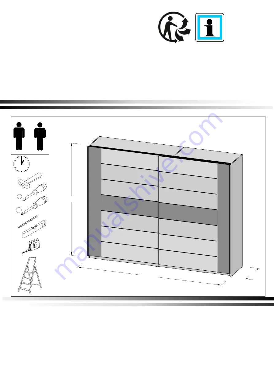 Forte RDNS127E1 Assembling Instruction Download Page 1